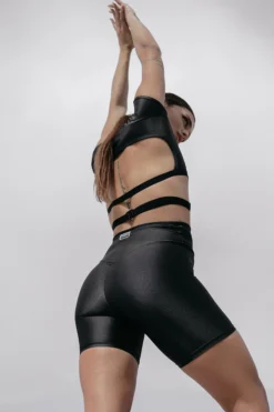 Paradise Chick Frankie Wrap Top - Black Back In Stock