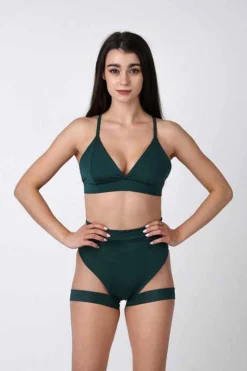 REV ACTIV Triangle Top - Bottle Green All Pole Wear