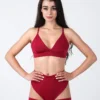 All Pole Wear REV ACTIV Bomb Garter Shorts - Cherry