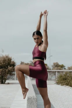 Paradise Chick Biker Shorts - Cherry All Pole Wear