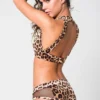 All Pole Wear RAD Cindy Shorts - Velvet Leopard