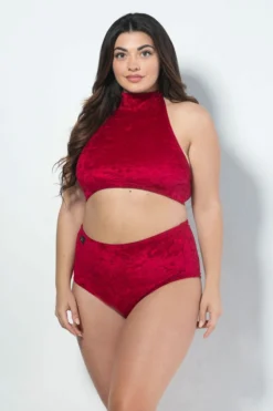 RAD Eve Top - Velvet Red All Pole Wear