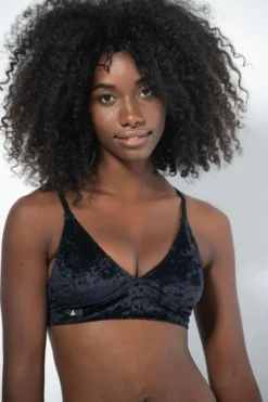 All Pole Wear RAD Monica Top - Velvet Black