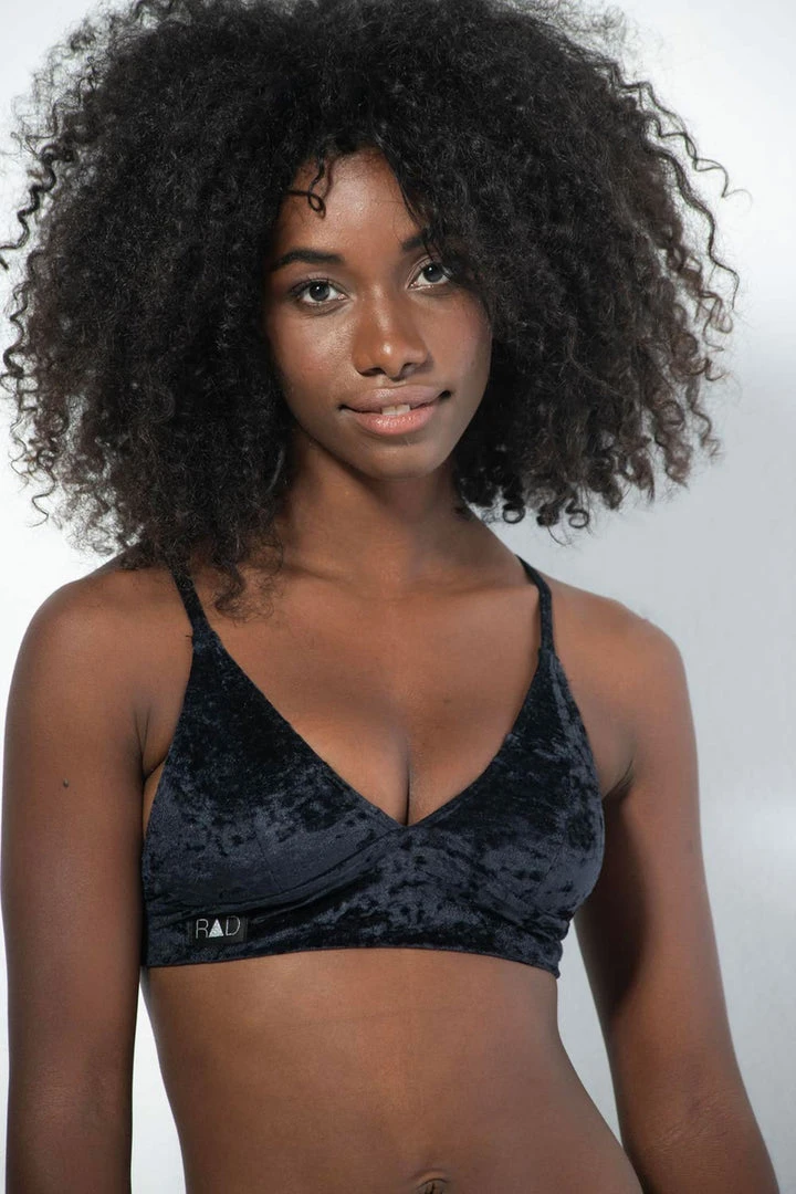 All Pole Wear RAD Monica Top - Velvet Black