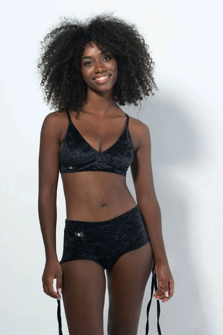 All Pole Wear RAD Monica Top - Velvet Black