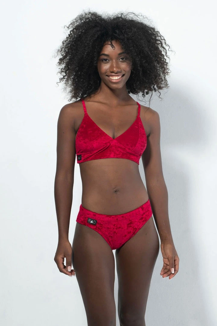 All Pole Wear RAD Monica Top - Velvet Red