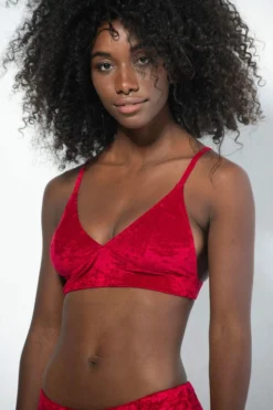 All Pole Wear RAD Monica Top - Velvet Red