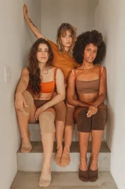 Rolling Contemporary Dance Socks - Caramel Accessories