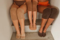 Rolling Contemporary Dance Socks - Vanilla Back In Stock