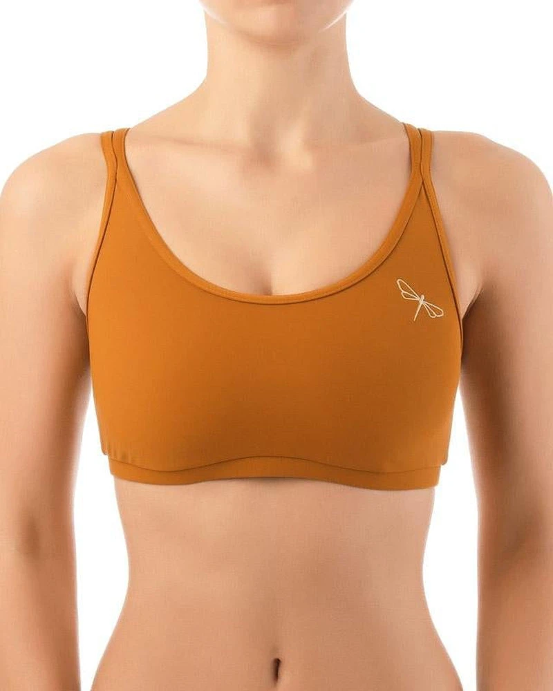 All Pole Wear Dragonfly Nicole Top - Mustard