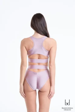 Bandurska Donatella Top - Lilac Mink