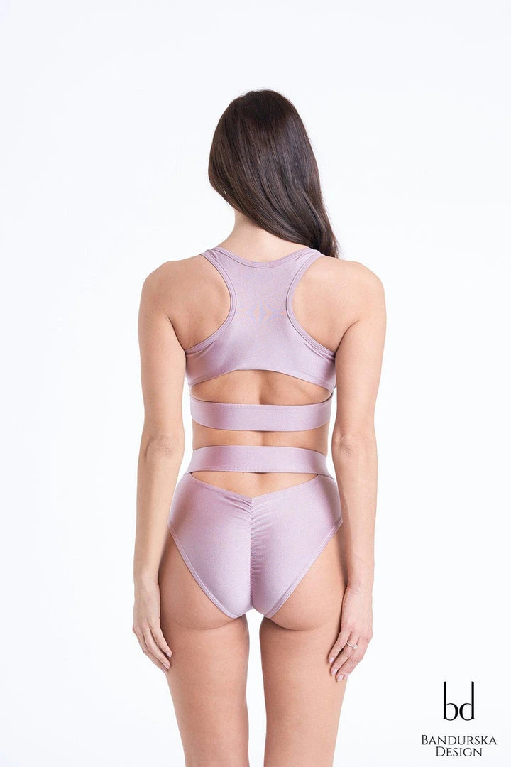 Bandurska Donatella Top - Lilac Mink