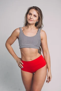 Shark Polewear Doublesided Top - Striped/Black