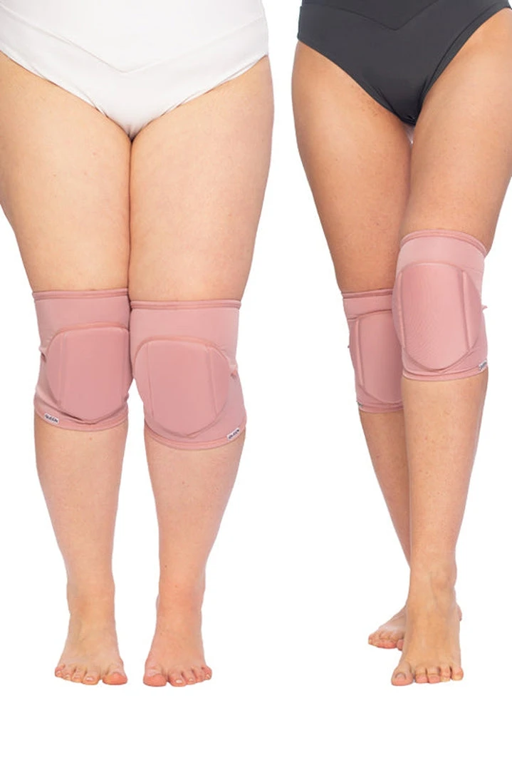 Queen Accessories Queen Kneepads - Dusty Rose Plus Size Pole Wear
