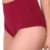 Cleo The Hurricane Essential High Waisted Shorts - Merlot All Pole Wear