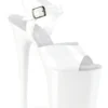 Pleaser USA Flamingo-808N Jelly-Like 8inch Pleasers - White Shoes