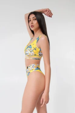 Pole Addict Mona High Leg Bottoms - Floria All Pole Wear