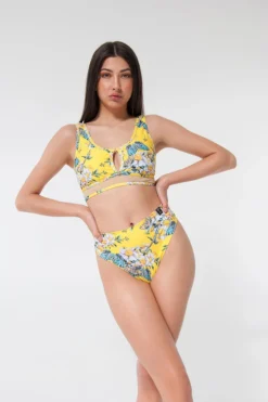 Pole Addict Mona High Leg Bottoms - Floria All Pole Wear