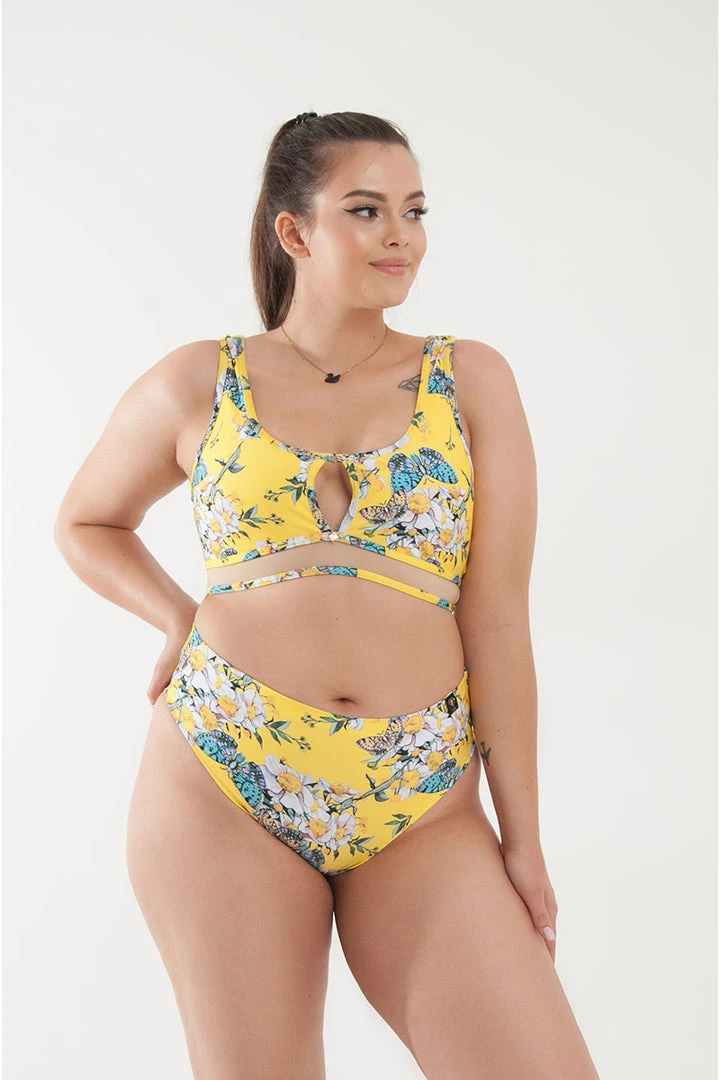 Pole Addict Mona High Leg Bottoms - Floria All Pole Wear