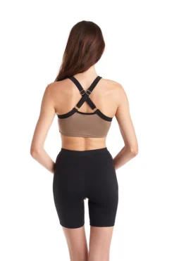 Hamade Activewear Mesh Side Cycling Shorts - Black