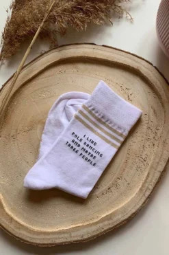 Accessories REV ACTIV I Like Pole Dancing Socks - White