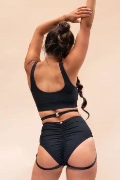 Lunalae Kehlani Top - Recycled Black Tops