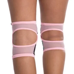 Poledancerka Grippy Kneepads - Baby Pink (with Pocket)