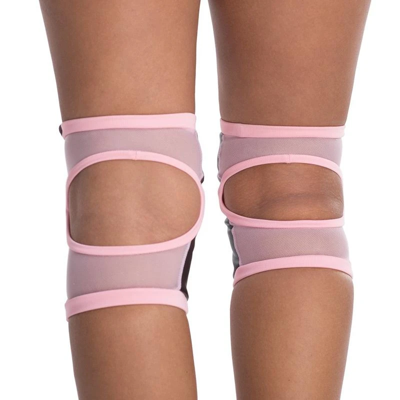 Poledancerka Grippy Kneepads - Baby Pink (with Pocket)