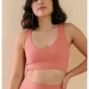 Mademoiselle Spin Louise Top - Terracotta Pink All Pole Wear