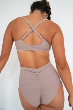 Lunalae Gigi Top - Recycled Mocha All Pole Wear