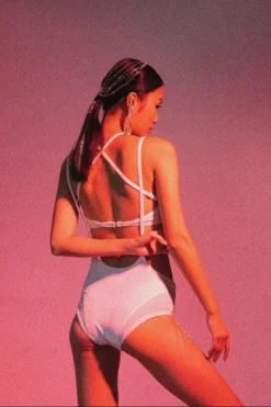 Flole Marjorie Sling Bottoms - White New In