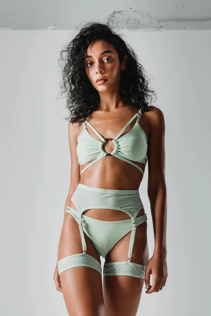 New In Flole Oriana Top - Mint