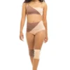 All Pole Wear Poledancerka Movement High-Low Shorts - Powder 00/Nude 02