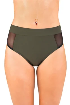 Dragonfly Molly Shorts - Khaki Mesh All Pole Wear