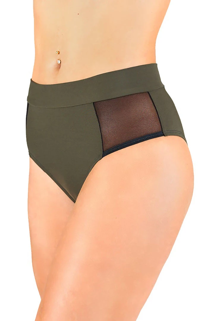 Dragonfly Molly Shorts - Khaki Mesh All Pole Wear