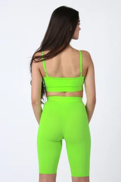 REV ACTIV Cycling Shorts - Neon Green