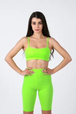 REV ACTIV Cycling Shorts - Neon Green