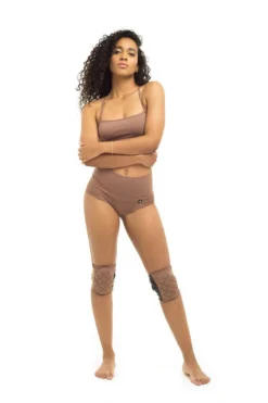 Accessories Poledancerka Grippy Kneepads - Nude 02 (with Pocket)