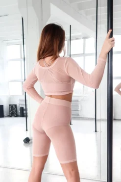 REV ACTIV Mesh Cycling Shorts - Beige