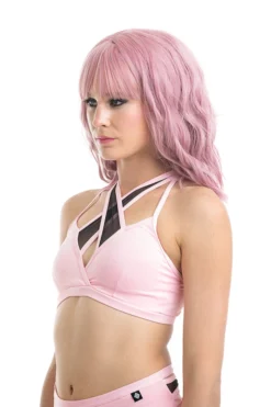 Poledancerka X-Front Top - Baby Pink All Pole Wear