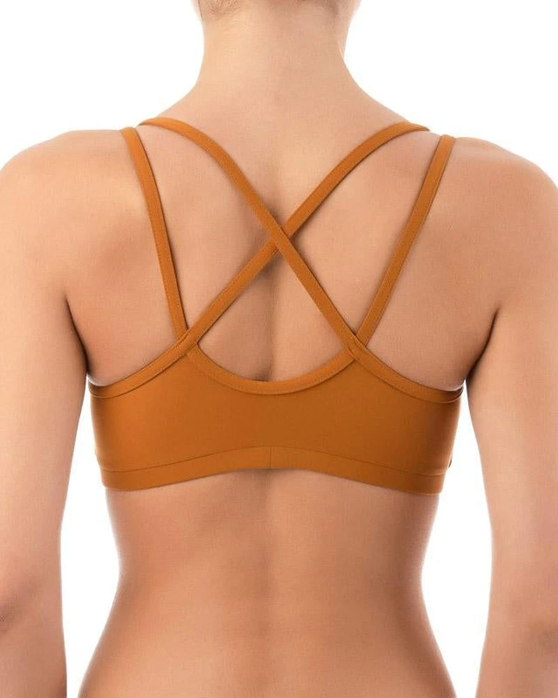 All Pole Wear Dragonfly Nicole Top - Mustard