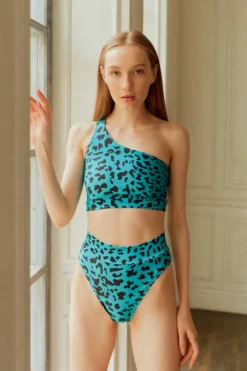 Shark Polewear Aura Top - Blue Leopard