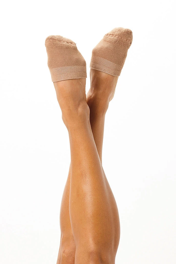 Rolling Contemporary Dance Socks - Caramel Accessories