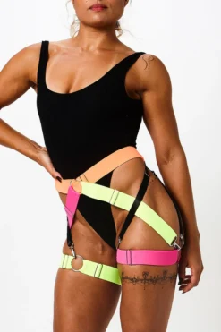 Back In Stock Rolling Bottom Harness - FLURO