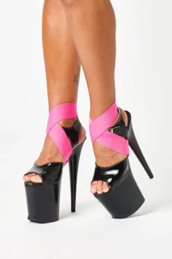 Accessories Rolling Ankle Cuff - Neon Pink