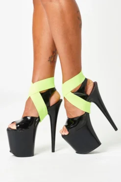 Rolling Ankle Cuff - Neon Yellow