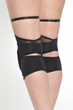 Queen Accessories Most Loved Queen Kneepads - Black Fire