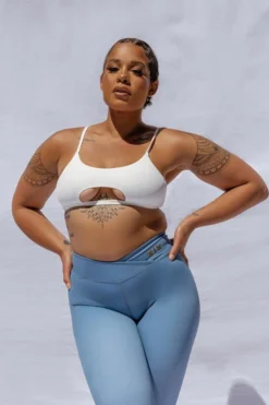 Creatures Of XIX The Hills Raree Top - Ribbed White All Pole Wear