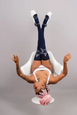 Rolling Over The Knee Socks - Stella (3 Sizes Available) Accessories