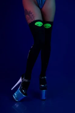 Rolling Over The Knee Socks -